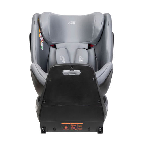 כסא בטיחות מסתובב משולב בוסטר 360° Grow Max מבית BRITAX (אפור)