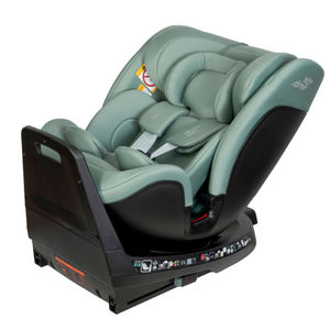 כסא בטיחות מסתובב משולב בוסטר 360° -Grow Max מבית BRITAX (ירוק)