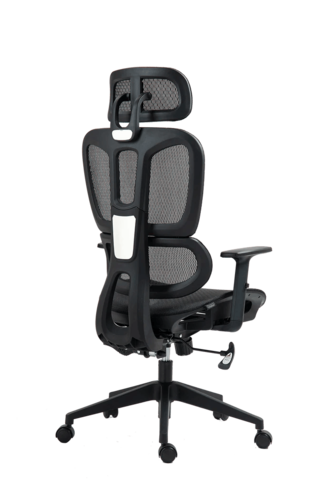 כיסא משרדי ארגונומי Dragon Smart Tech Air, צבע שחור, יבואן רשמי ישפאר 