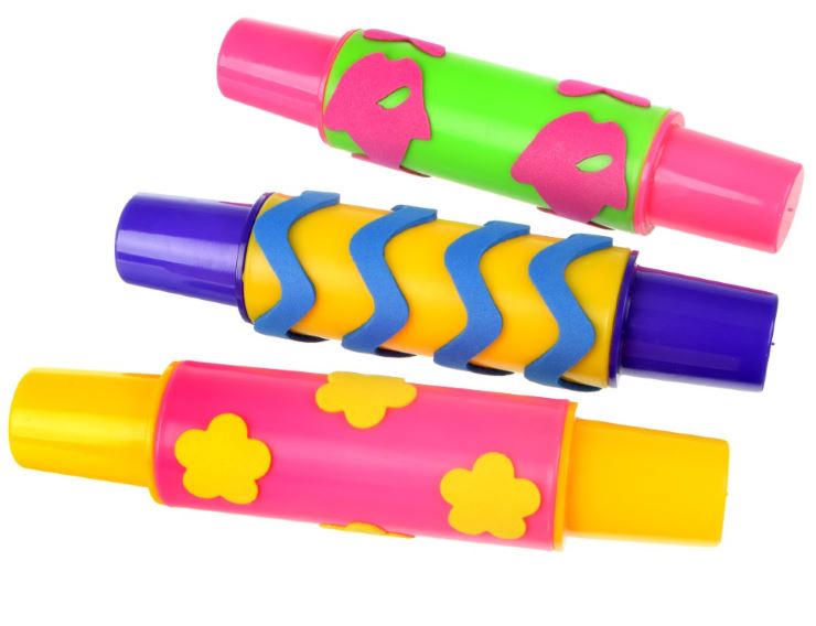 סט 3 מערוך צורות לפלסטלינה