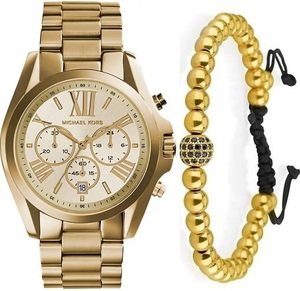 שעון מייקל קורס Michael Kors MK5605 סט צמיד מתנה גברים