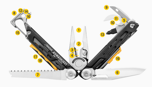 לדרמן SIGNAL אפור - Leatherman