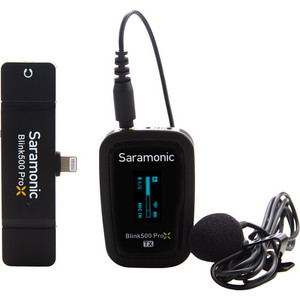 מיקרופון אלחוטי למכשירי iOS אייפון / אייפוד Saramonic Blink 500 ProX B3