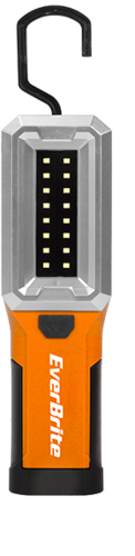 פנס עבודה LED נטען USB כולל מגנט ומתלה 350 לומן 2 מצבי תאורה עד 4 שעות עבודה מבית EverBrite