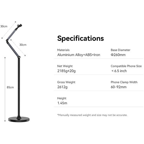 מעמד לטלפון ulanzi th07 phone holder 