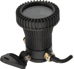 דוקרן גינה- ספוט לבריכה 12V IP68 50W שחור (מחיר כולל נורת HPEMR / HPECOBMR)