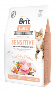 בריט קר Brit Care סנסטיב דייג'סט ללא דגנים 7 ק"ג