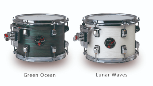 מערכת תופים 5 חלקים 22 אינץ' EQ-220W מסדרת Equalizer wrap בצבע Dark Green Ocean מבית Odery-(Brazil)