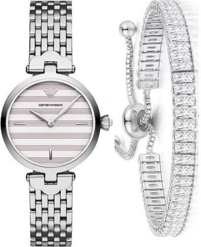 ארמני EMPORIO ARMANI AR11195 סט צמיד מתנה נשים