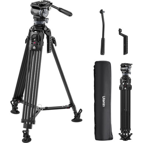 חצובת וידאו מקצועית ulanzi video heavy duty tripod 