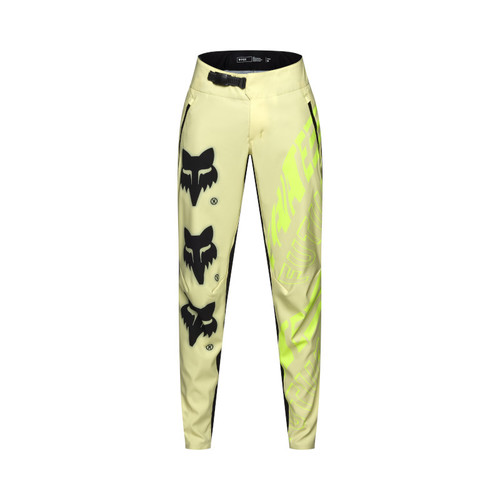 מכנס רכיבה ארוך פוקס צהוב / שחור - FLEXAIR PANT ELEVATED V25