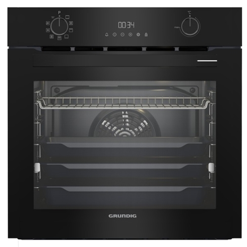 תנור אפייה בנוי פירוליטי 71 ליטר Grundig GEBM12304BMPIL