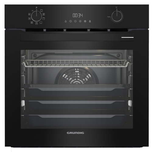 תנור אפייה בנוי פירוליטי 71 ליטר Grundig GEBM12304BMPIL