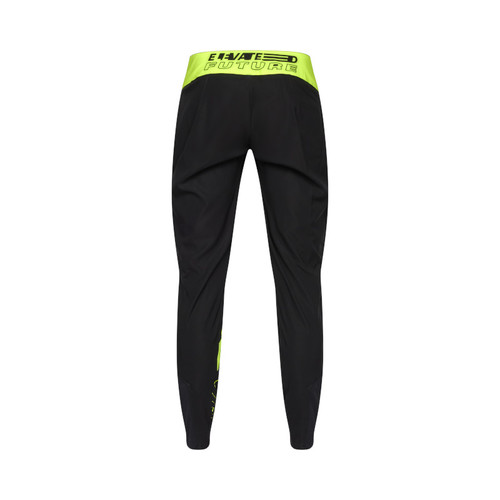 מכנס רכיבה נשים ארוך פוקס שחור / צהוב / ורוד -W FLEXAIR PANT ELEVATED V25
