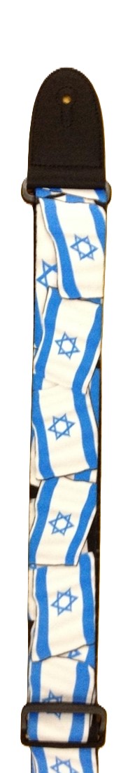 רצועה לגיטרה דגל ישראל