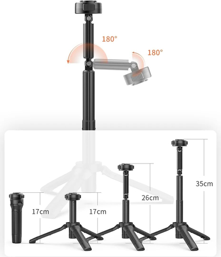 חצובה שולחנית עם חיבור ulanzi 3102 o-lock017 