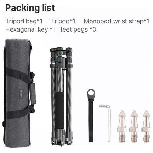 חצובת קארבון ulanzi mt-61  carbon fiber 