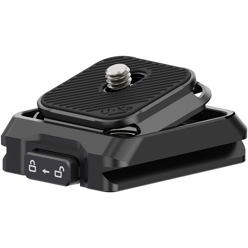 פלטת שחרור מהיר עם בסיס ulanzi uka01 quick release plate  