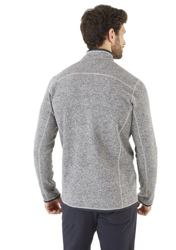 מיקרו-פליז לגבר אפור Quest Fleece Pull-On