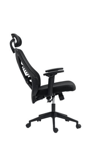 כיסא משרדי ארגונומי Dragon Smart Tech R70, צבע שחור, יבואן רשמי ישפאר 