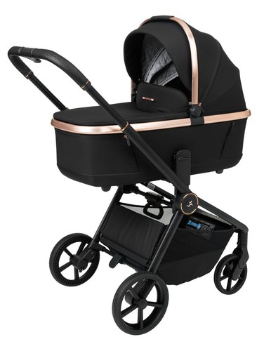 עגלת Sport Line CIELO PL-ספורט ליין סיילו פיאל 2025-שחור רוז גולד