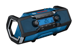 רדיו נטען משולב העובד על סוללות 18V BOSCH