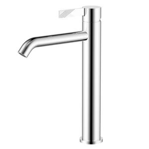 ברז לכיור רחצה פייה ארוכה צבע כרום 53812410 סדרת אודם מדגל