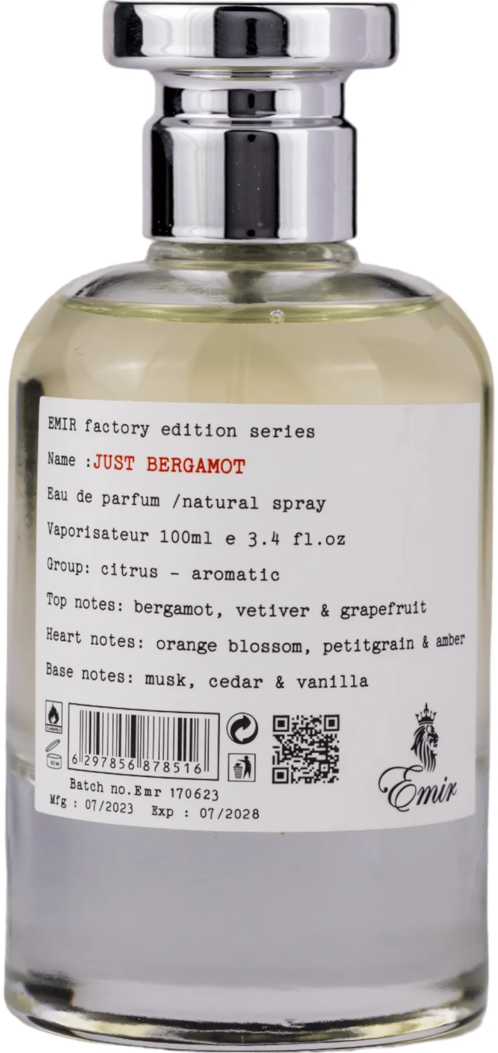 PARIS CORNER Factory Edition: Just Bergamot