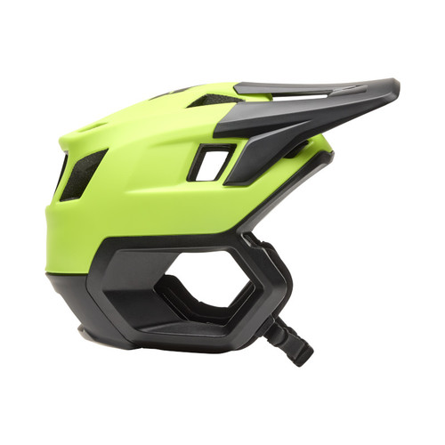 קסדת אופניים פוקס דרופריים שחור / צהוב- FOX DROPFRAME HELMET V25