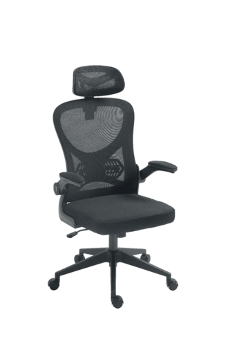 כיסא משרדי ארגונומי Dragon Smart Tech R10, צבע שחור, יבואן רשמי ישפאר 