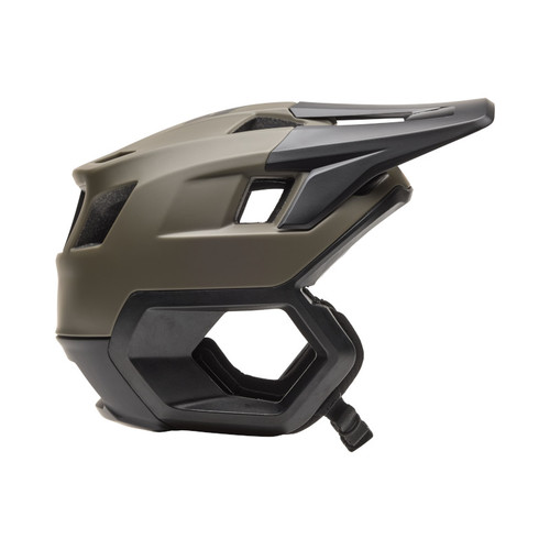 קסדת אופניים פוקס דרופריים ירוק זית- FOX DROPFRAME HELMET V25