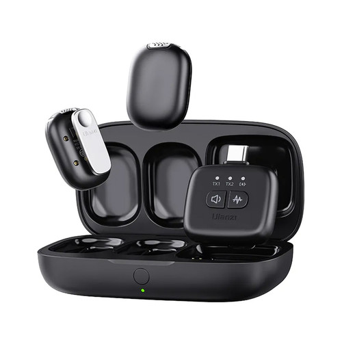 מערכת מיקרופונים אלחוטית ulanzi A30 wireless lavalier  