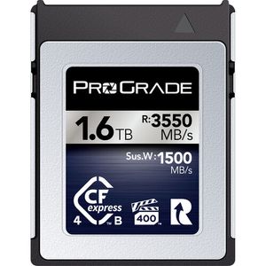 כרטיס זיכרון ProGrade 1.6TB CFexpress 4.0 Type B Iridium
