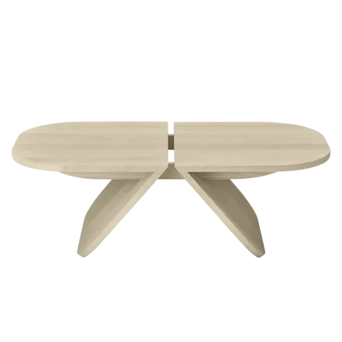 שולחן סלון יפני גדול עץ אלון AVIO table