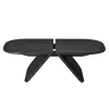 שולחן סלון יפני גדול שחור AVIO table