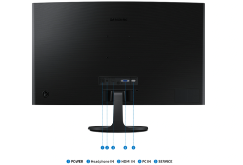 מסך מחשב קעור ‏27 אינץ' Samsung S27D362GAM