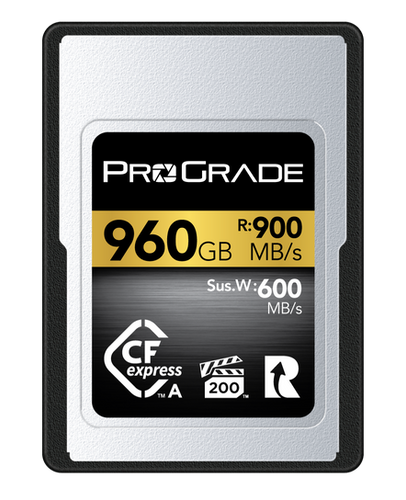 כרטיס זיכרון ProGrade 960GB CFexpress Type A Gold 