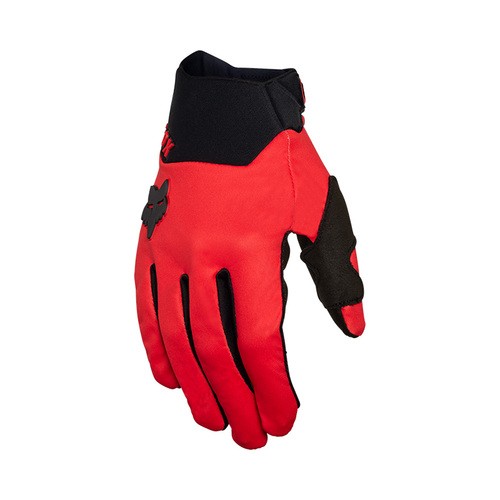 כפפות רכיבה פוקס אדום - FOX DEFEND WIND OFF ROAD GLOVES V25