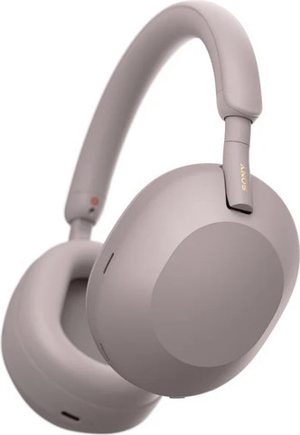 אוזניות ‏אלחוטיות Sony WH-1000XM5 צבע ורוד