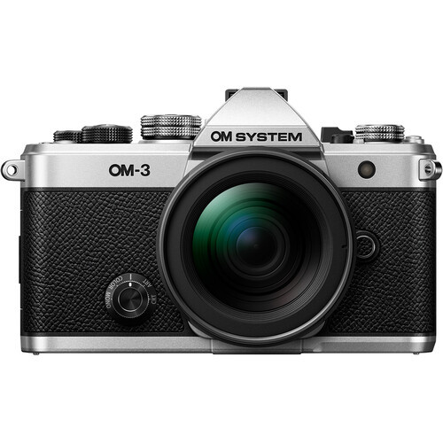 מצלמת מירורלס ועדשה OM SYSTEM OM-3 Kit + 12-45mm f/4