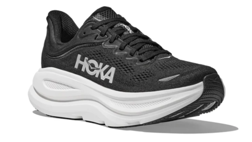 נעלי ספורט לנשים BONDI 9 WIDE שחור/ לבן - HOKA 