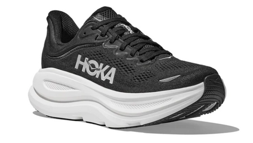 נעלי ספורט לגברים BONDI 9 WIDE שחור/ לבן - HOKA 