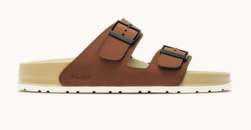 כפכפים יוניסקס People Footwear חום - LENNON HERITAGE