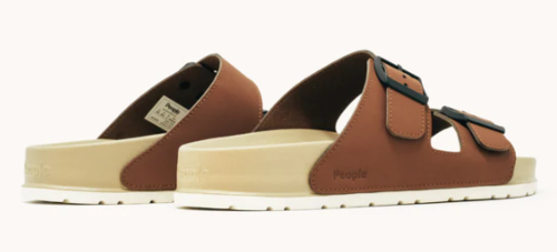 כפכפים יוניסקס People Footwear חום - LENNON HERITAGE