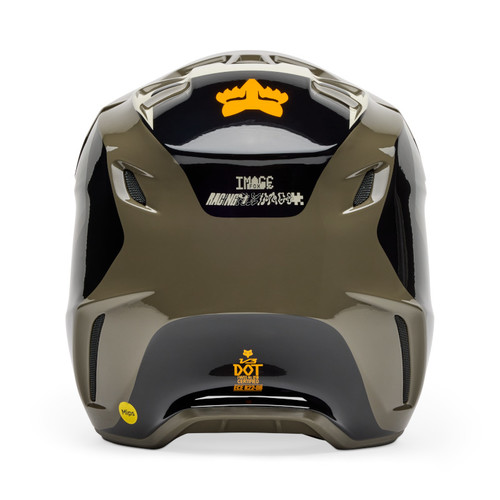 קסדת פוקס חום / שחור - FOX V3 FADE HELMET V25