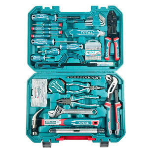 מזוודת כלי עבודה מקצועיים - 168 חלקים TOTAL TOOLS