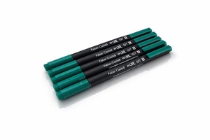 סט 5 טושים קליגרפיים – ראש קטום 2.5 מ"מ Faber-castell