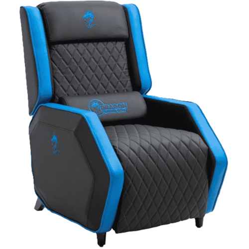 כורסת גיימינג Dragon Pro Gaming Sofa DLX, צבע כחול, שנה אחריות יבואן רשמי 