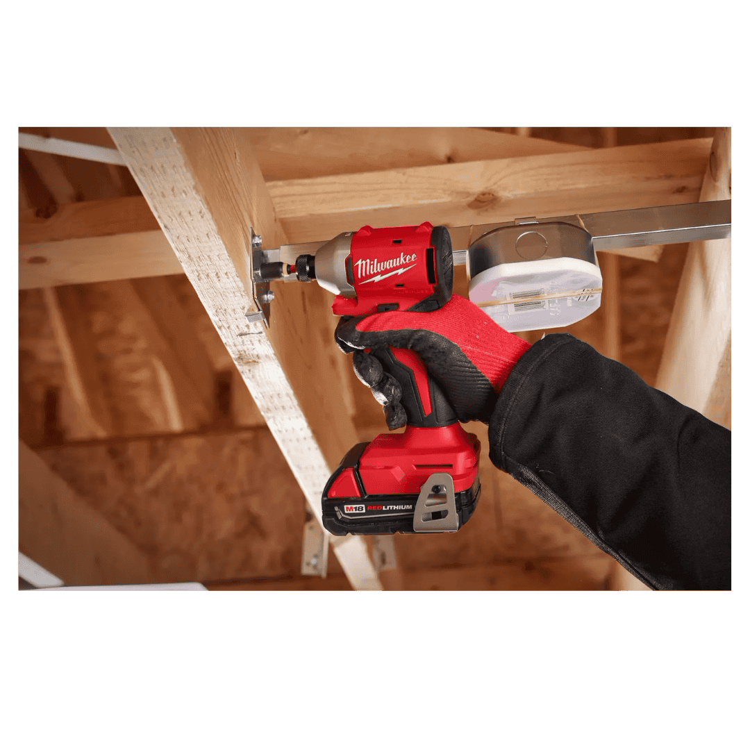 מברגת אימפקט Milwaukee 3650-20 M18 בראשלס – גוף בלבד (ללא סוללה ומטען)