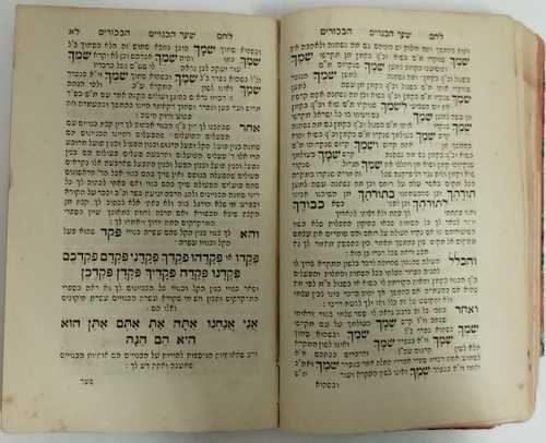 לחם הבכורים- ליוורנו